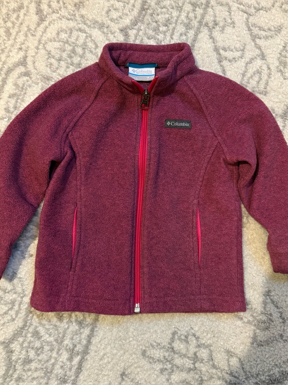 Columbia Kids' Toddler Fleece Jacket in Heather Plum